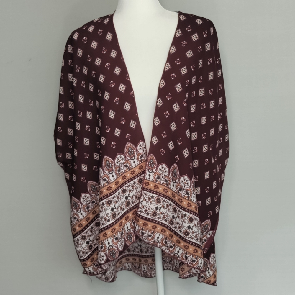 Live 4 Truth Summer Kimono Cover Up Boho Sz S